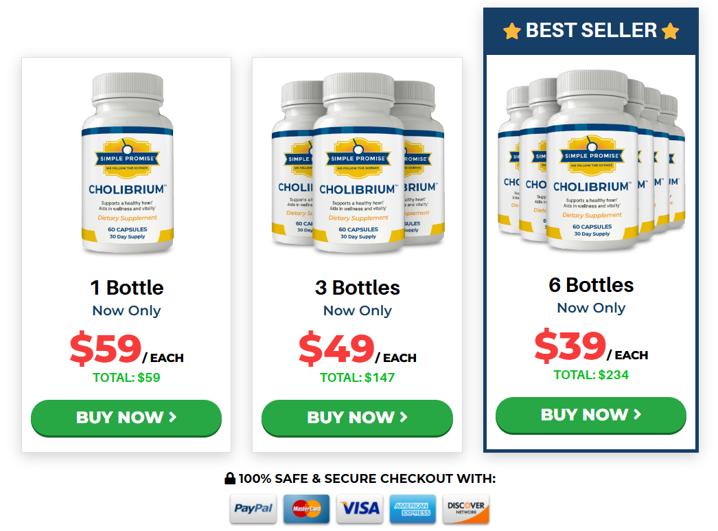 Exclusive Cholibrium Discount Package